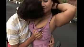 Desibindian hottest boobs press outdoor - .com video