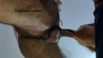 Indian maid giving a blowjob to house owner video