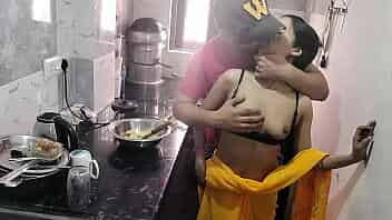 Horny Indian Man Fucking His Hot Desi Wife In Kitchen video